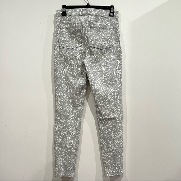 SPANX Ankle Jean-ish Leggings Speckled Grey Skinny Slimming - Picture 4 of 10